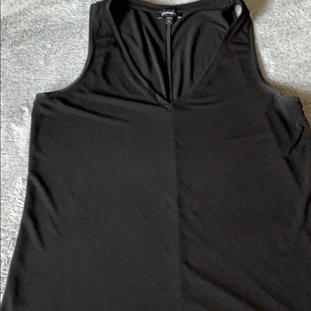 Express M Black Dress Tank